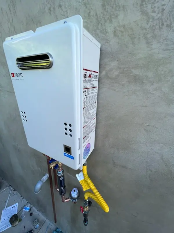 Tankless water heater installation for Citrus homes